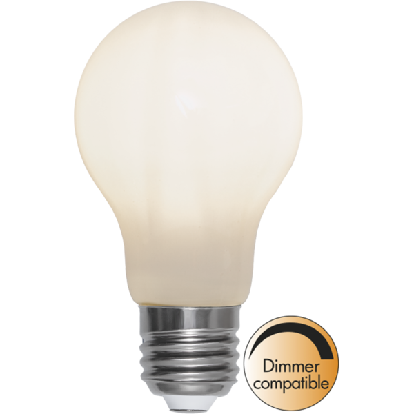 Mynd af LED LAMP E27 A60 OPAQUE FILAMENT RA90