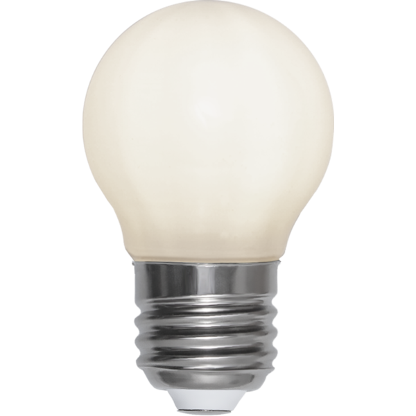 Mynd af LED LAMP E27 G45 OPAQUE FILAMENT RA90
