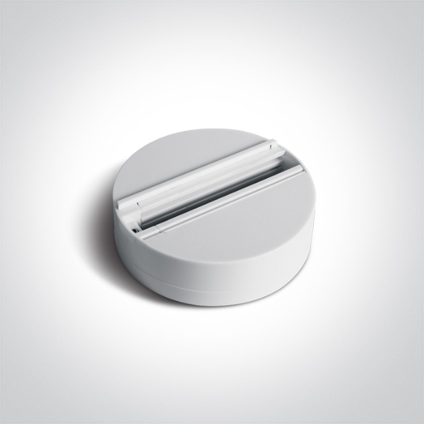 Mynd af White Surface mount base for Track Spots