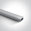 Mynd af PRÓFÍLL 2 METRAR aluminium +PC opal diffuser