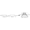 Mynd af VELIA TILT 12,4W, Dim2warm svart