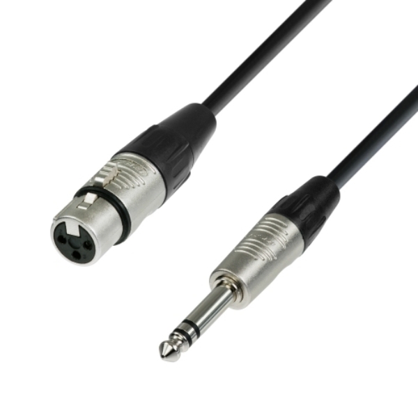 Mynd af Adam Hall XLR-F í 6,3 jack - 3m.