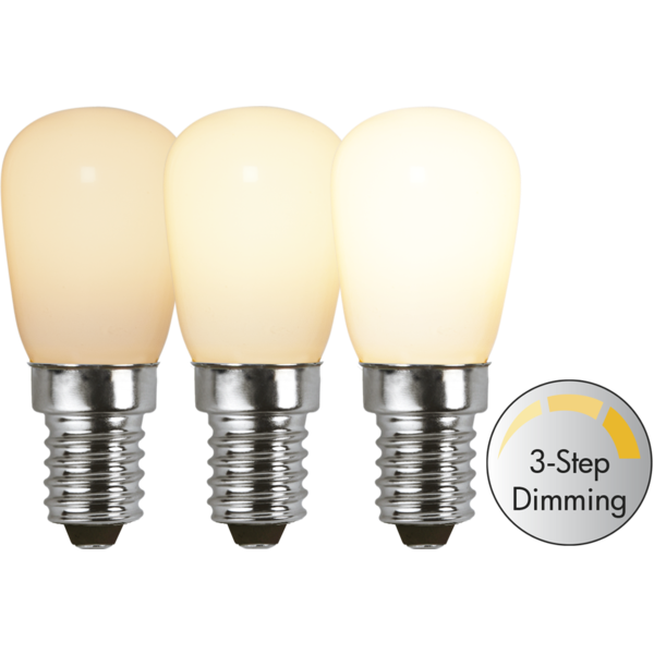 Mynd af E14 2W 2700k 3-step Dim 150lm