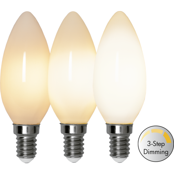 Mynd af E14 4W OPAQUE FILAM 380lm