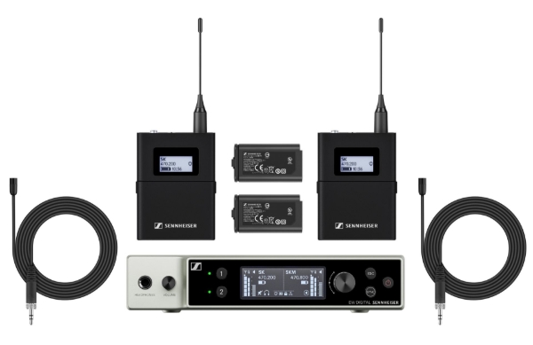 Mynd af Sennheiser EW-DX MKE2 Set (S1-S10)