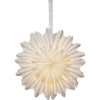 Mynd af Star Cloud stjarna í glugga 45 cm.  Hvít