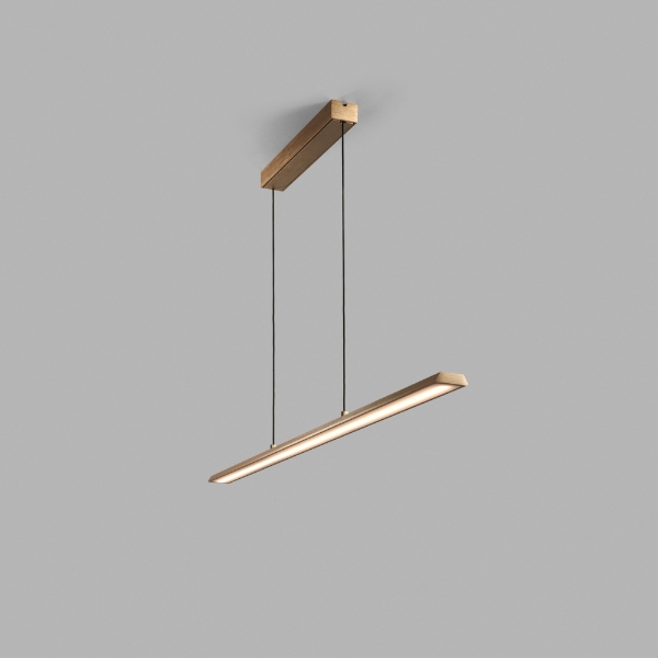 Mynd af Slim Rose gold 120cm