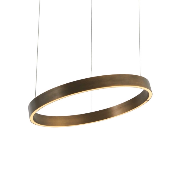 Mynd af EOS 360 matt brass pendant - sérpöntun