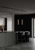 Mynd af Tube flex pendant S35 gyllt