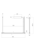 Mynd af Crisp 120cm svart
