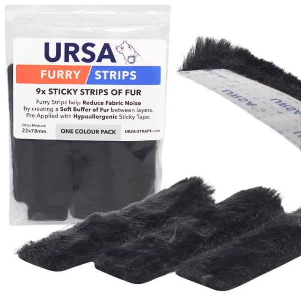 Mynd af URSA FURRY STRIPS Black
