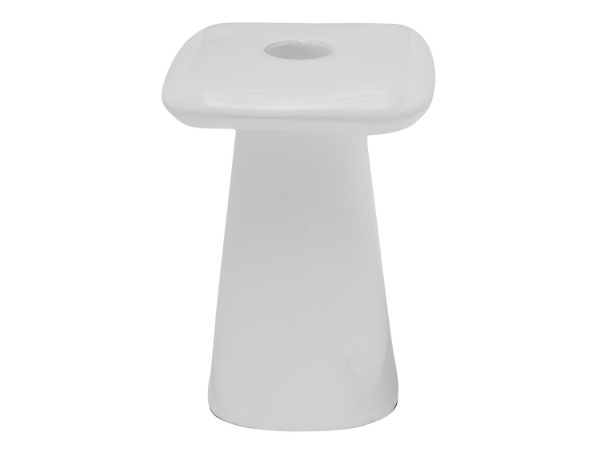 Mynd af Candle Holder Roca Medium White