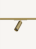 Mynd af Lumira Lux Tube Spot LED 2700k Champagne