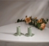 Mynd af Kertastjaki Bloom 2stk grænn