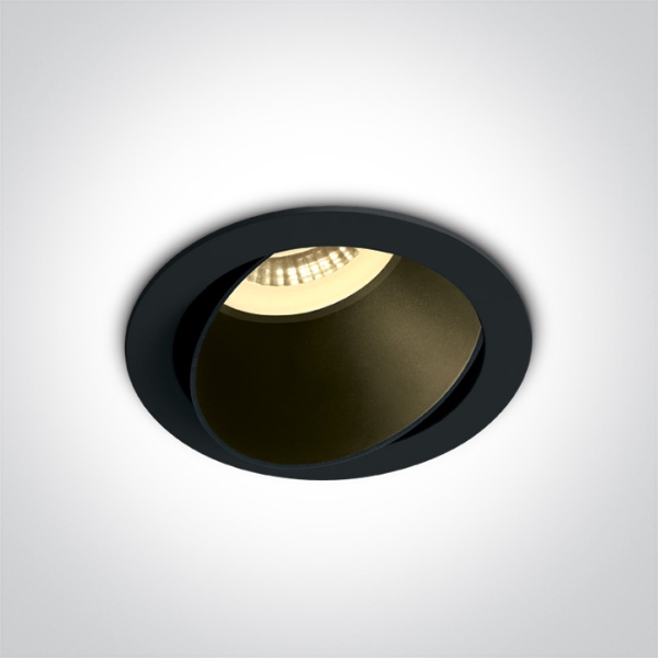 Mynd af Black Gu10 10w reflector