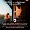 Mynd af Sennheiser Accentum Clip þráðlaus heyrnartól - Svört