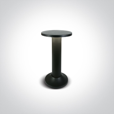 Mynd af Led staur Svartur  30cm