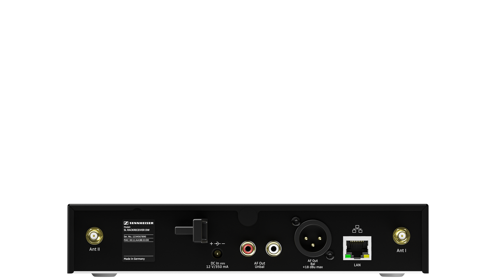 Pfaff. Sennheiser Speech Line Rack Receiver DW-3-EU