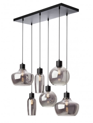 Mynd af Atlantis 6falt svart/reyklitað - sýnishorn úr verslun