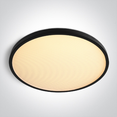 Mynd af Slim loftljós svart 50cm