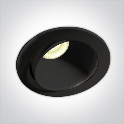 Mynd af 8w dark light stillanlegt svart