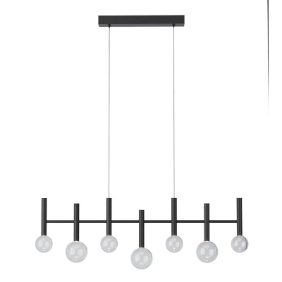 Mynd af Bolla 7* Linear hangandi ljós Svart