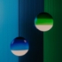 Mynd af Dipping light 20cm Green
